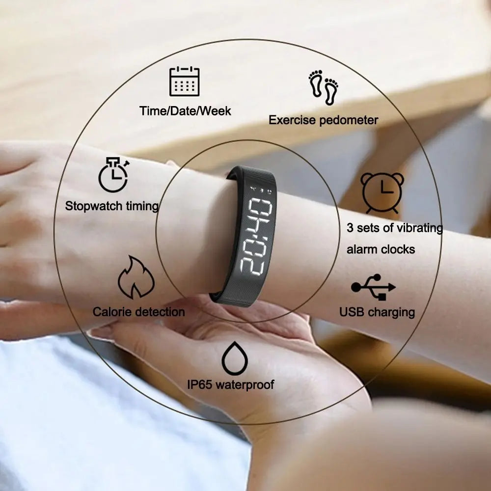 Blackout™ Stealth Alarm Clock, Silent Vibration Wake System