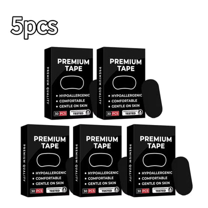 Elastic Sleep Tape for Snoring Stop Snoring Glue Tape Open Mouth Breath Correction Health Care 1/3/5/10 Pack