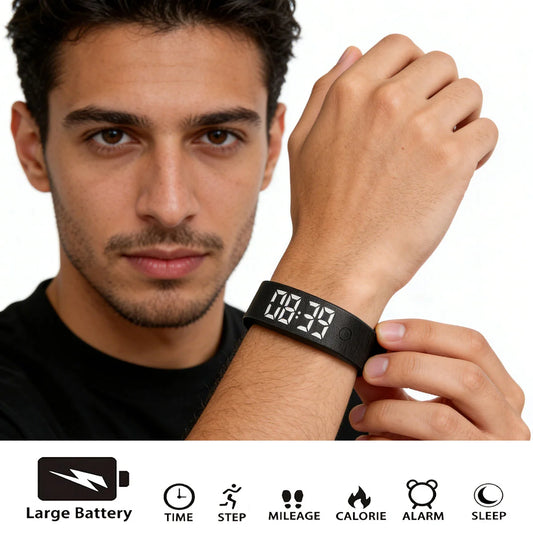 Blackout™ Stealth Alarm Clock, Silent Vibration Wake System