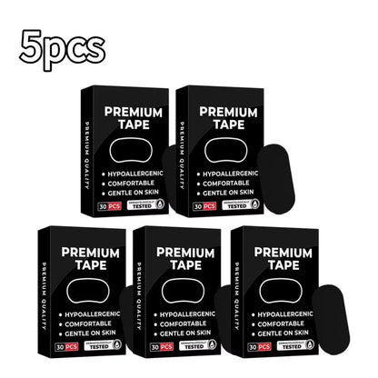 Elastic Sleep Tape for Snoring Stop Snoring Glue Tape Open Mouth Breath Correction Health Care 1/3/5/10 Pack
