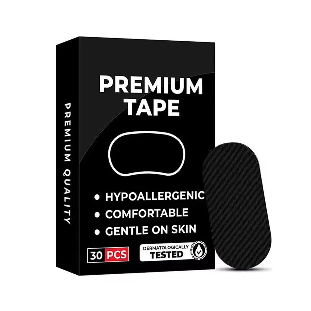Elastic Sleep Tape for Snoring Stop Snoring Glue Tape Open Mouth Breath Correction Health Care 1/3/5/10 Pack